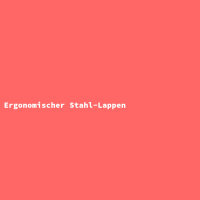Ergonomischer Stahl-Lappen