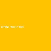Luftige Wasser-Bank
