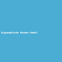 Ergonomische Marmor-Gabel