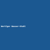 Wertiger Wasser-Stuhl