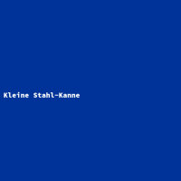 Kleine Stahl-Kanne