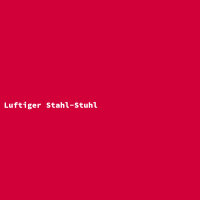 Luftiger Stahl-Stuhl
