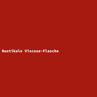 Rustikale Viscose-Flasche