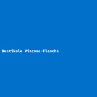 Rustikale Viscose-Flasche